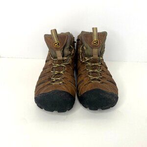 Keen Voyageur Mid Womens Size 10 Brown Athletic Hiking Shoes Boots Brindle Brown
